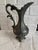 Italian 1950s Italian Pewter Footed Pitcher Vase For Sale - Image 3 of 7