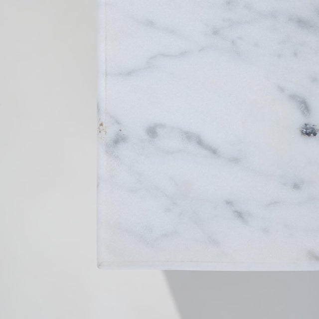 19th Century French Louis XVI Oak Chest of Drawers With Marble Top For Sale - Image 17 of 18