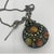 Mid 20th Century Vintage Tibetan-Style Agate Cabochon Snuff & Perfume Bottle Pendant Necklace For Sale - Image 5 of 5