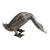 Silver Plated Bronze Duck Sculpture For Sale