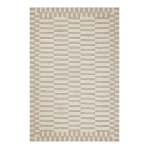 Chris Loves Julia x Loloi Bradley Ivory / Beige 18" x 18" Sample Rug