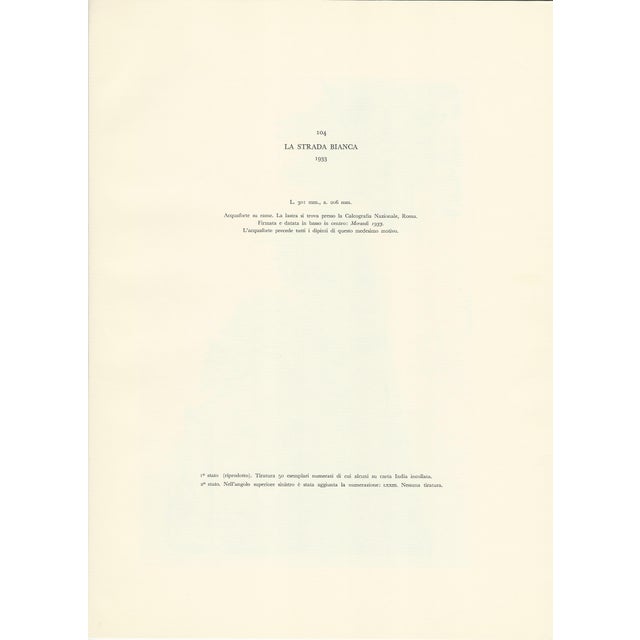 1950s Giorgio Morandi, The White Road, 1933-1957, Lithograph For Sale - Image 5 of 7