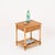1970s French Riviera Nightstands in Bamboo, Rattan and Brass, Italy, 1970s, Set of 2 For Sale - Image 5 of 14