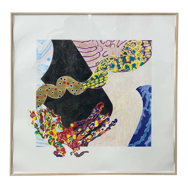 Nancy Graves 1988 “Borborygmi” Painting For Sale