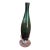 Tiffin Killarney Teal Green 3-Leaf Stem Bud Vase For Sale
