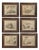 Bartolomeo Pinelli, Popular Costumes, Etchings, Framed, 1831, Set of 6 For Sale