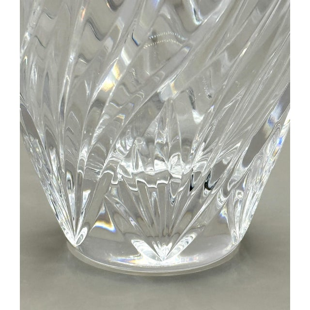 Mid-Century Modern Waterford Crystal Vase - Wyndmere Collection For Sale - Image 3 of 6
