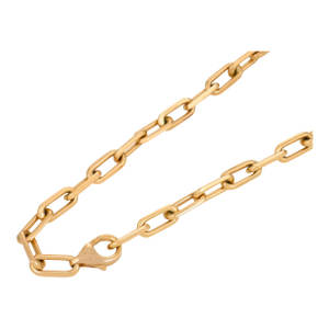 Mid 20th Century Cartier 18k Yellow Gold Santos Dumont Chain Necklace