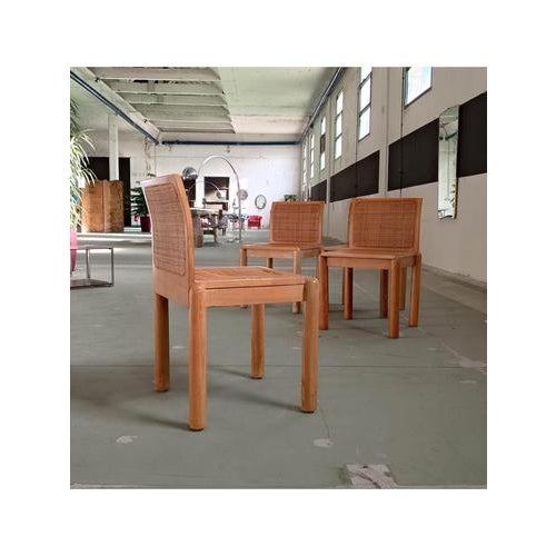 Wicker Chairs, 1970s, Set of 4 For Sale - Image 3 of 14