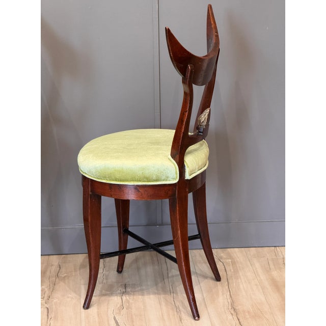 Early 19th Century Early 19th Century German Biedermeier Painted Mahogany Chairs – Pair For Sale - Image 5 of 13