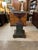 Metal 19th Century Victorian Cast Iron Urn With Plinth Base For Sale - Image 7 of 13