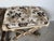 Vintage Maison Jansen Neoclassical-Style Carved Wood Ottomans – Pair For Sale In Miami - Image 6 of 11