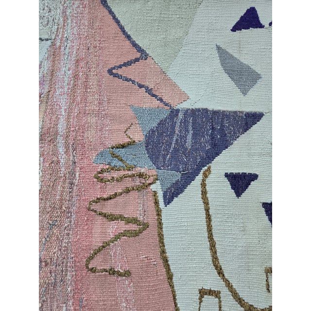 Trinity : Law of Three Series Hand Woven Tapestry For Sale - Image 4 of 10