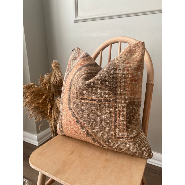 Tribal Vintage Turkish Pillow Cover For Sale - Image 3 of 7