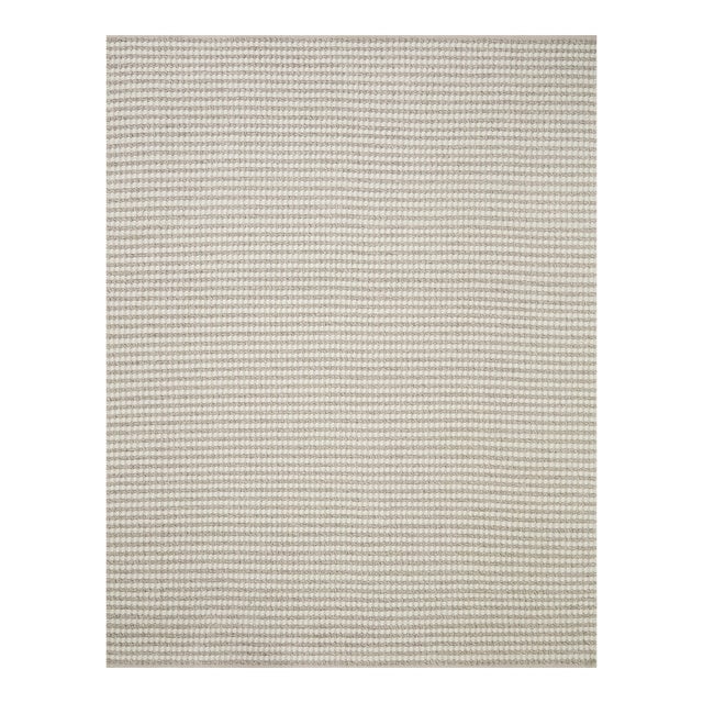 Amber Lewis x Loloi Ojai Ivory / Stone 3'-6" x 5'-6" Accent Rug For Sale