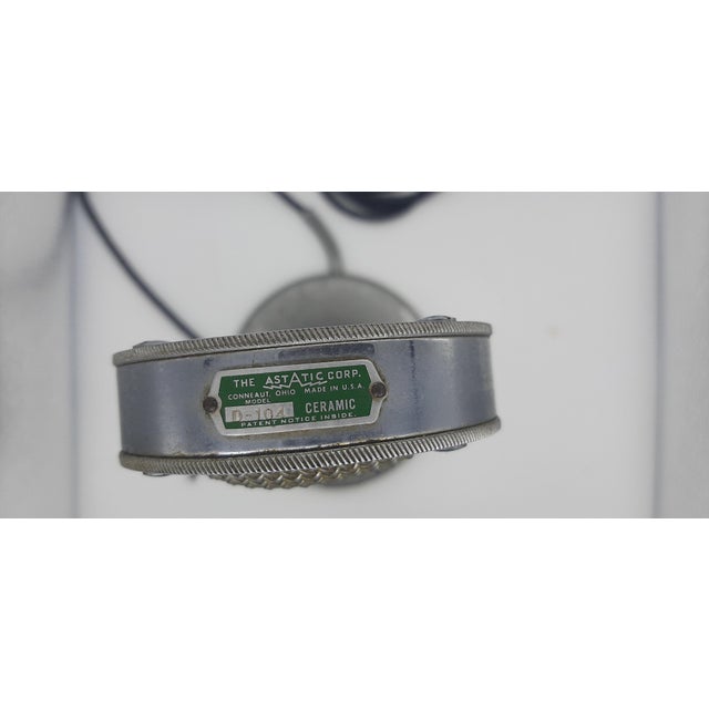 Vintage Astatic Microphone, 1950s For Sale - Image 6 of 7