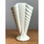 Vintage Matte Glaze Ribbed Ceramic Vase For Sale - Image 9 of 12