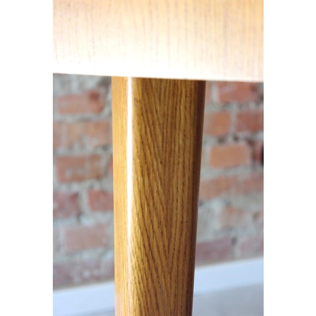 Mid-Century Extendable Dining Table in Oak from Jitona, Former Czechoslovakia, 1968 For Sale - Image 9 of 15