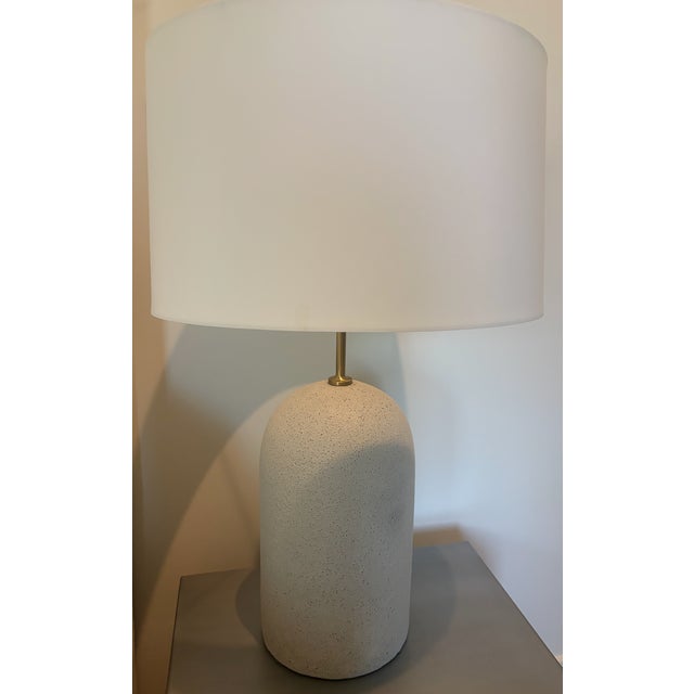 Cream 1990s Arteriors Capelli Table Lamp Pair For Sale - Image 8 of 9