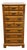 Flanders Mfg. Co. Solid Hard Rock Maple Colonial Early American Style 23" Lingerie Chest For Sale