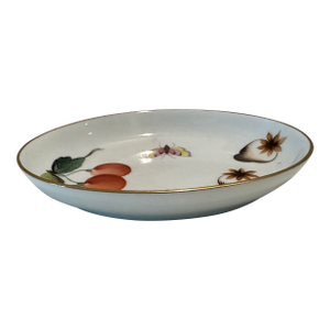 Vintage Herend Market Garden Oval Trinket Dish