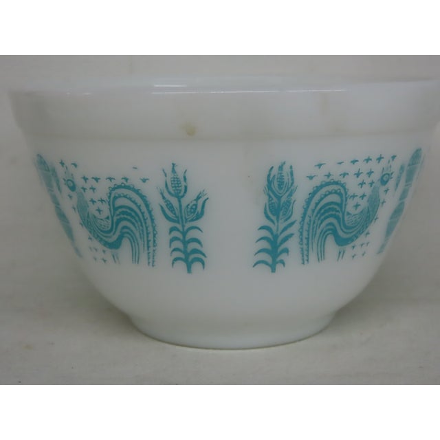 Mid Century Pyrex Amish Butterprint Mixing Bowl Farmhouse 4670b For Sale In Miami - Image 6 of 16