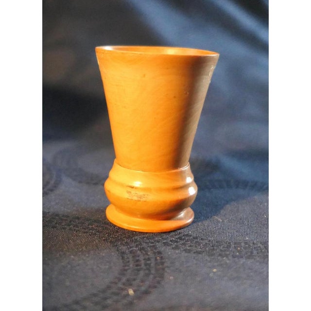 19th Century Treen Measure and Thread Dispenser in Sycamore, Set of 2 For Sale - Image 14 of 15