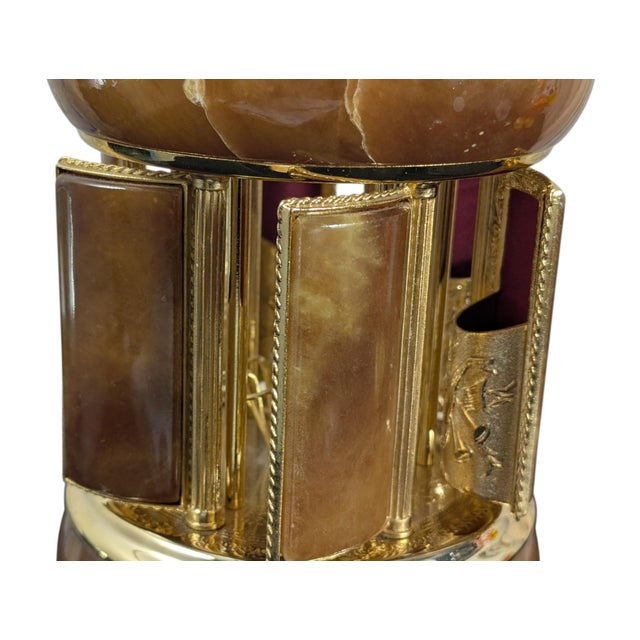 Vintage Onyx Music Box Cigarette Case, 1970s For Sale - Image 12 of 15