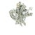 Art Deco Platinum and 3.00 Carat Diamond Spray Earrings, Pair For Sale - Image 10 of 13