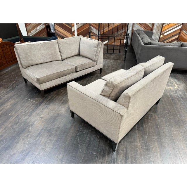 Cypress Furniture Sectional in Holly Hunt Fabric For Sale - Image 11 of 12