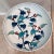1970s Blue Leaf Porcelain Bowl For Sale - Image 11 of 11