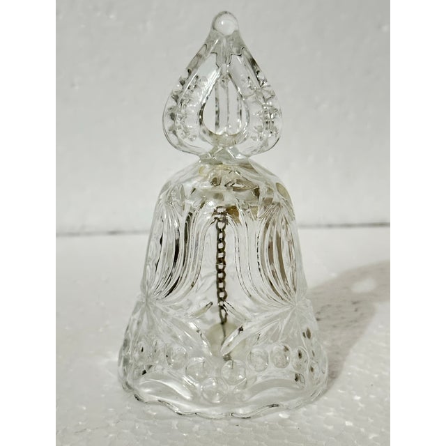 Traditional Vintage 20th Century Lead Crystal Hand Bell For Sale - Image 3 of 7