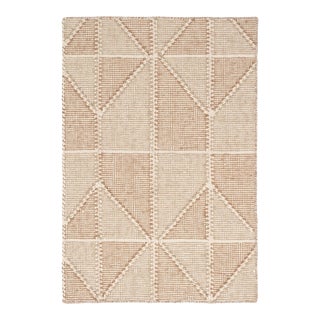 Mark D. Sikes for Dash & Albert Ojai Wheat Loom Knotted Cotton Rug, 8' 6" x 11' 6" For Sale