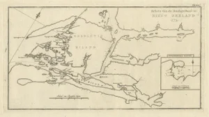 Antique Map of Dusky Bay in New Zealand by Captain Cook, 1803