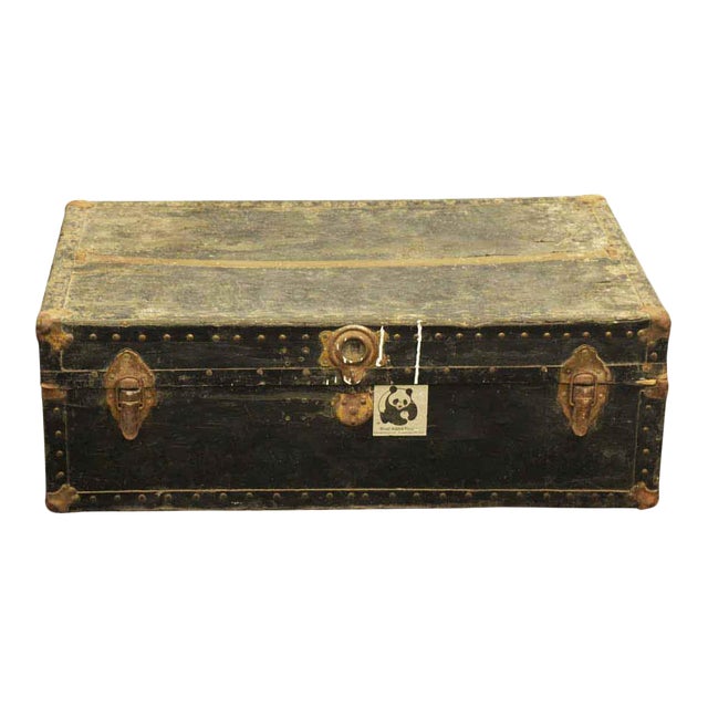 Old Fashioned Rose Trunk Manufacturing Co. Travel Trunk Chairish