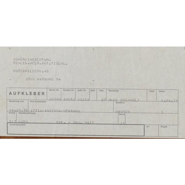 Display Cabinet in Mahogany, 1978 For Sale - Image 6 of 14