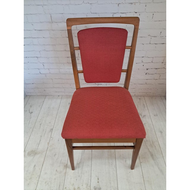 Mid-Century Modern Teak Dining Chairs by Alfred Cox, 1950s, Set of 4 For Sale - Image 12 of 18