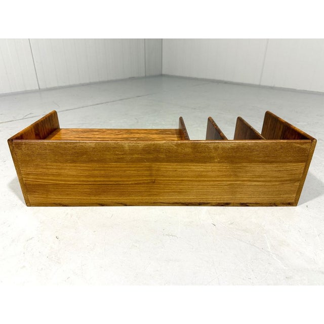 Teak Desk Organizer from Nordisk Andels Eksport, Denmark, 1960s For Sale - Image 9 of 15