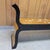 Late 20th Century Hollywood Regency Black Lacquer & Gold Leaf Chinoiserie Bench For Sale - Image 5 of 11