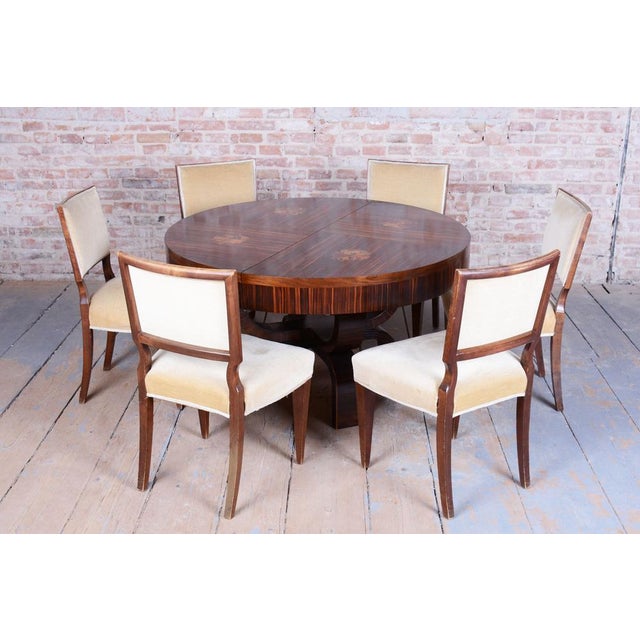 Art Deco Extendable Table by P. Follot for Ecole Boulle, France, 1920s For Sale - Image 4 of 18