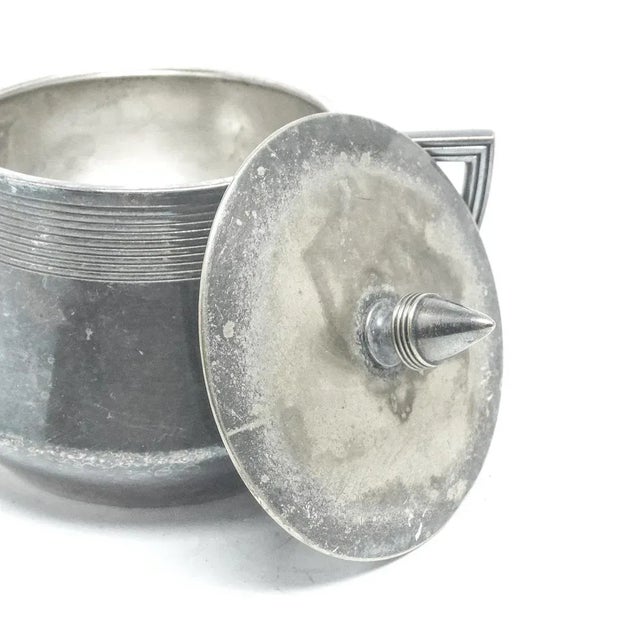Silver Early 20th Century Sugar Bowl from WMF, Germany, 1890s For Sale - Image 8 of 9