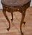 1920s Antique French Louis XV Walnut & Satinwood Inlay Side / End Table For Sale - Image 6 of 10
