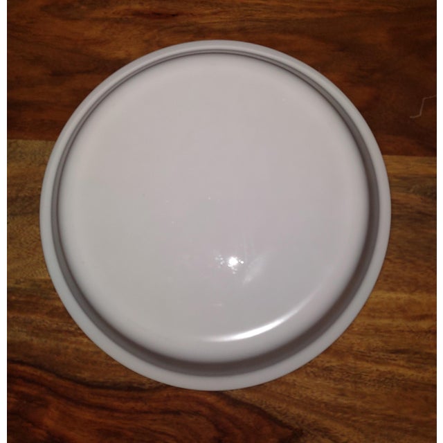 Corning Inc. Mid 20th Century Mid Century Modern Corning Ware Cornflower Pie Dish For Sale - Image 4 of 6