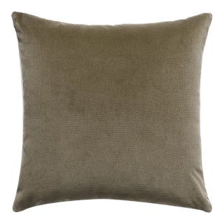 The House of Scalamandré Indus Pillow, Chestnut For Sale