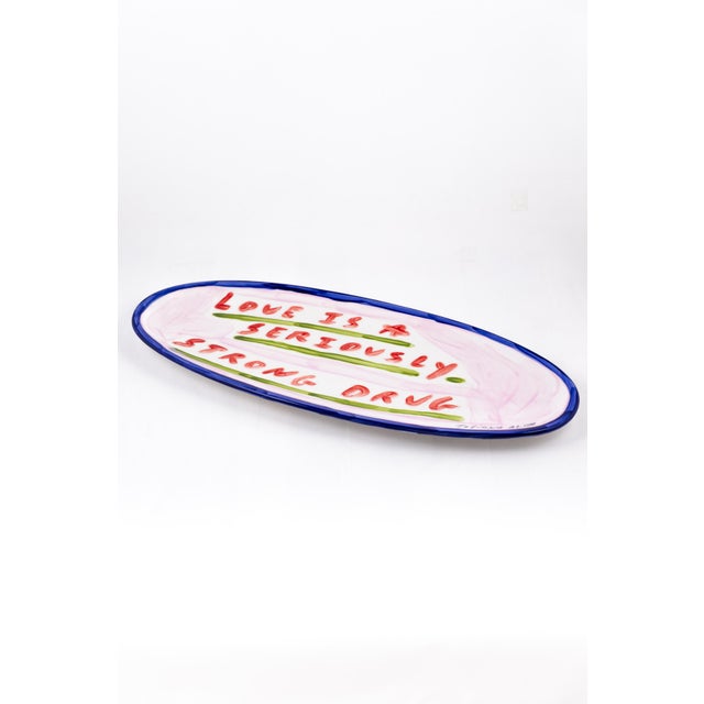 Tatiana Alida Love Is a Seriously Strong Drug Platter by Tatiana Alida For Sale - Image 4 of 5