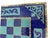 Handmade Wooden Backgammon & Chess Board Lapis, Turquoise & Mother of Pearl For Sale - Image 13 of 14