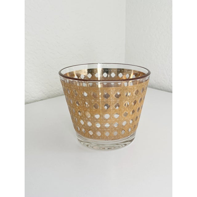 Culver Ltd. Culver "Canella" Ice Bowl in 22k Gold, Mid 20th Century For Sale - Image 4 of 6