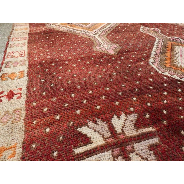 Galerie Shabab Collection Mid-20th Century Turkish Anatolian Rug For Sale In New York - Image 6 of 10
