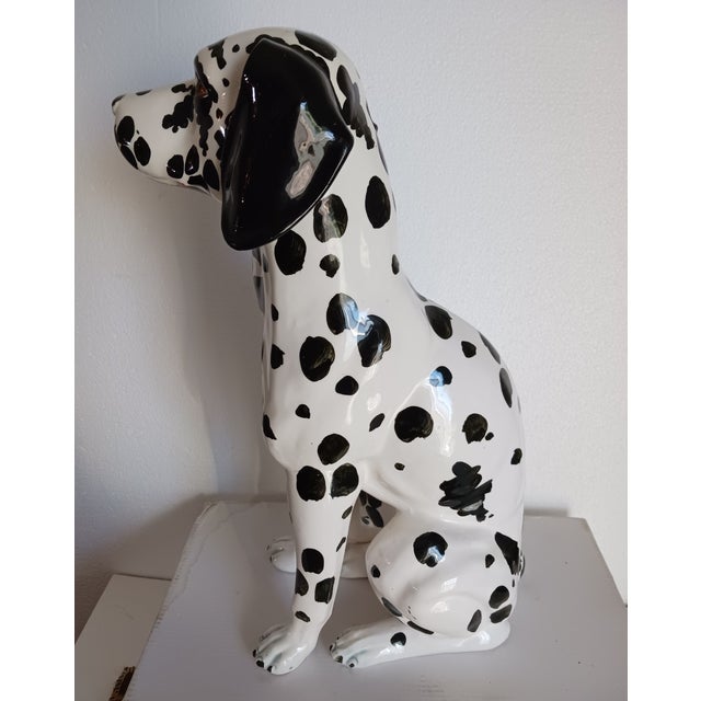 1990s Vintage MCM Japanese Andrea by Sadek Dalmation Figurine For Sale - Image 5 of 6