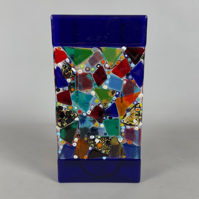 Vintage Italian Vase in Murano Glass, 1970s For Sale - Image 4 of 14